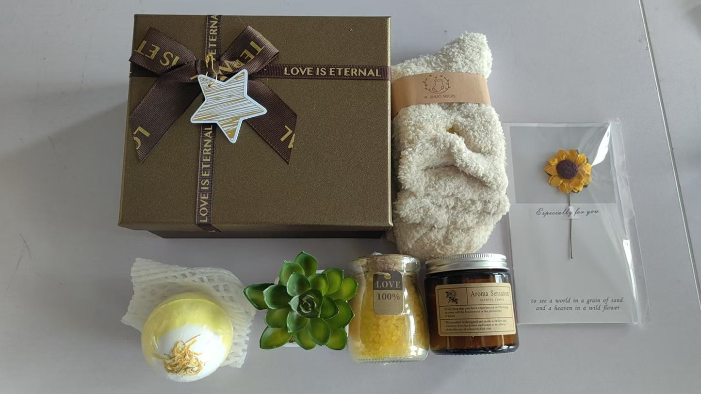 πΏ Wellness Cadeaubox β Warm & Natuurlijk Geschenk