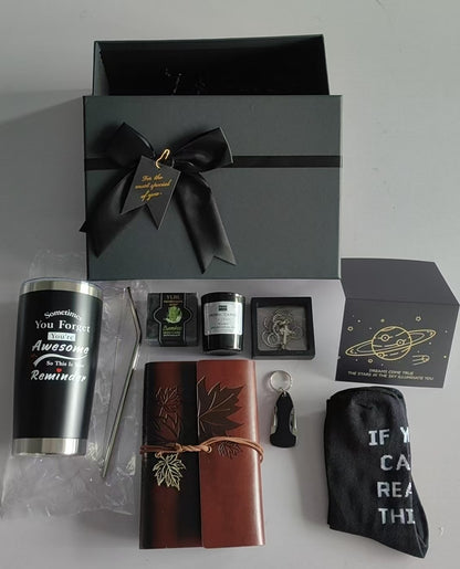 🖤 Luxe Cadeaubox voor Hem – Premium Giftset