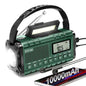 📻🛡️ Noodradio met Powerbank – 10.000mAh Solar & Handcrank