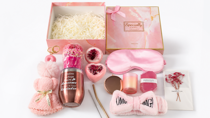 💗 Luxe Relax Gift Set voor Haar – Verwenmoment in Stijl