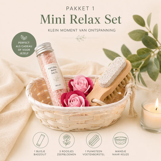 Mini Relax Set – Klein moment van ontspanning